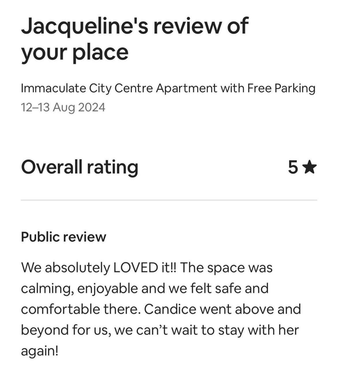 Apartment Immaculate Centre With Free Parking - Ground Floor
